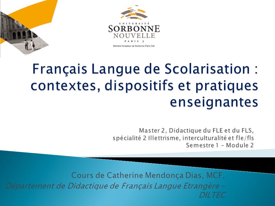 Fran Ais Langue De Scolarisation Contextes Dispositifs Et Pratiques